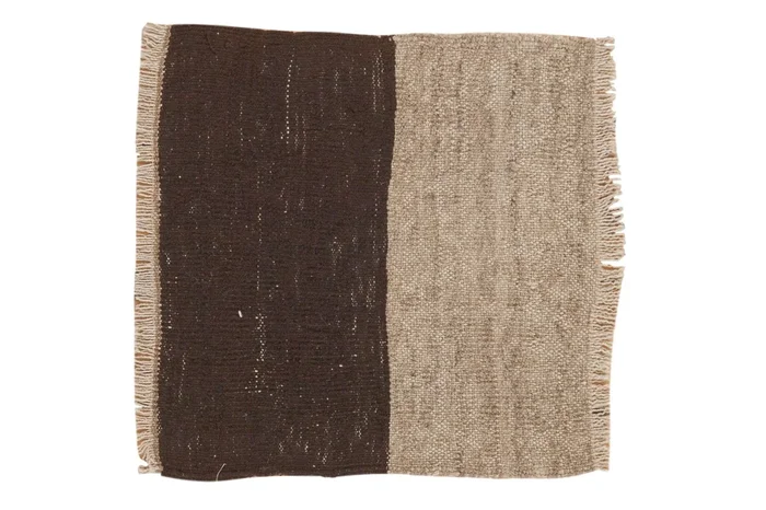 1.5×1.5 Vintage Turkish Kilim Square Rug Mat