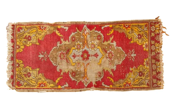 1.5×3 Antique Distressed Yastik Rug Runner