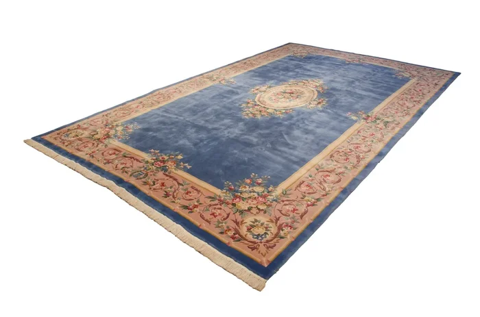 12×20 Vintage Fine Japanese Savonnerie Design Carpet