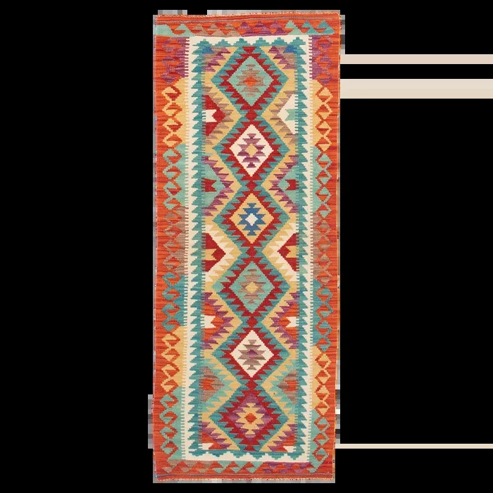2′ 5″ x 6′ 4″ (02×06) Flatweave Collection Brc Wool Rug #018264