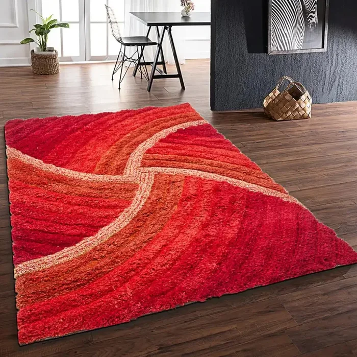 3D Ultimate Shaggy STELLA TERRACOTTA Rug