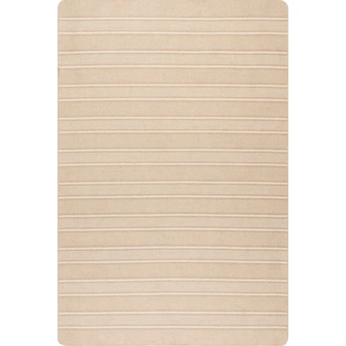 Anaya Striped Jute Area Rug