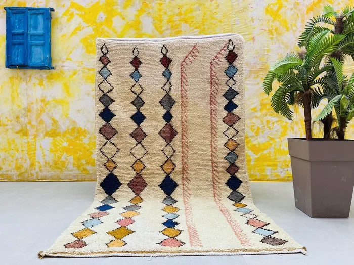 Azilal rug 4×8 – A60 – 4.6 ft x 8.2 ft