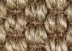 Belgian Glacier Grey Sisal medium rug with Belgian Grey Chenille binding