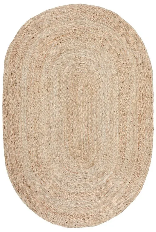 Bondi Natural Floor Oval Rug
