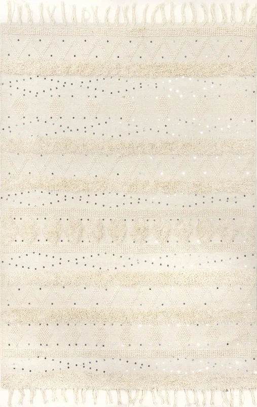 Chandy Textured Wool Area Rug