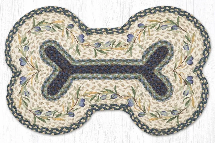 DBP-503 Olive Border Dog Bone