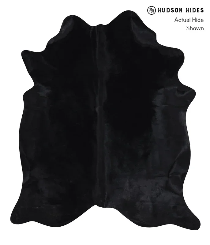 Dyed X-Large Brazilian Cowhide Rug 6’11″H x 6’0″W #A7306 by Hudson Hides