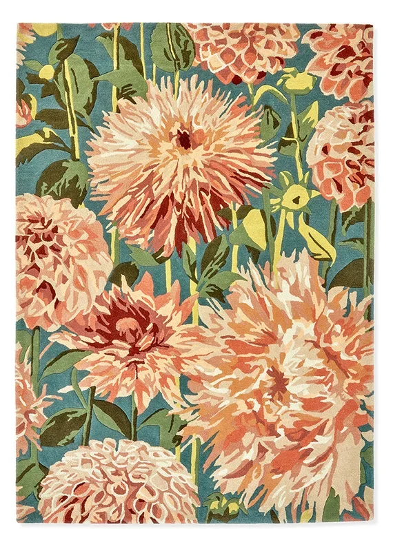Harlequin Dahlia Coral Wilderness 142408 Rug