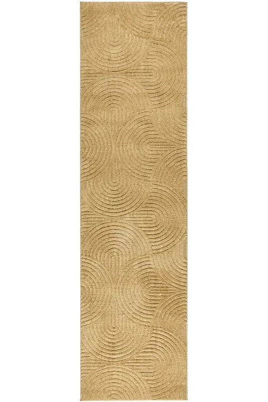 Haven Zina Gold Runner Rug