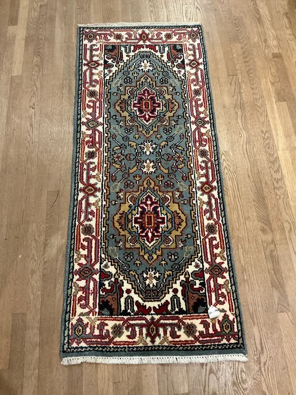 Indian Heriz – 2’5” X 5’10”
