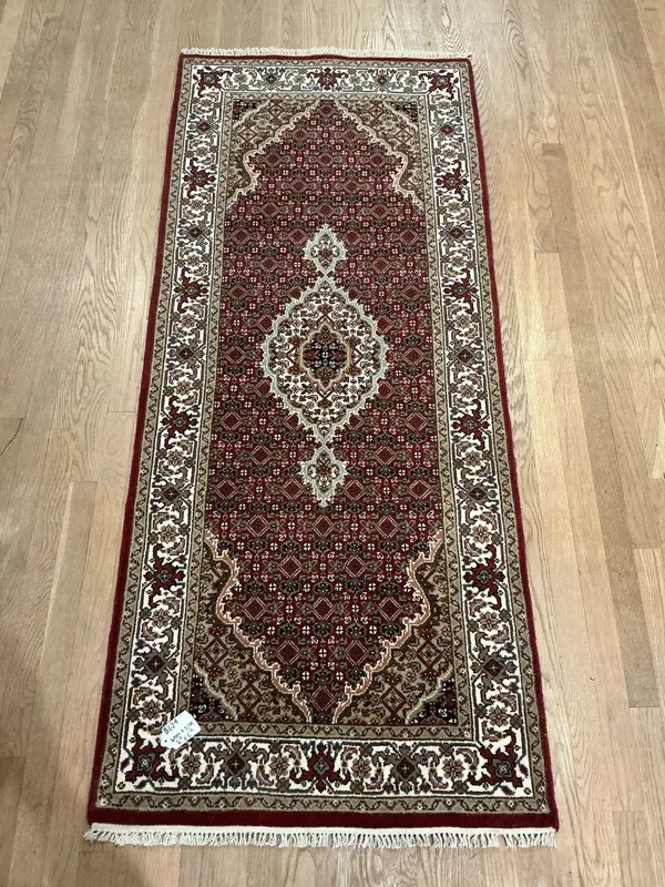Indian Mahi [Wool + Sillk] – 2’7” X 6’2”