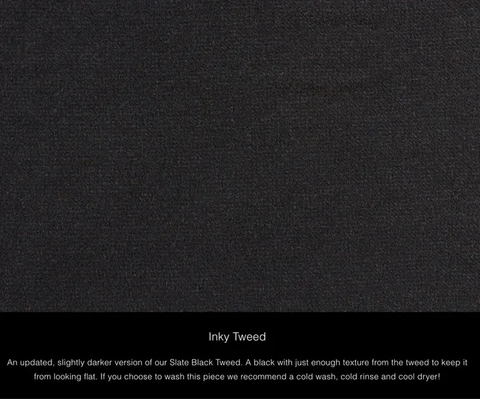 Inky tweed
