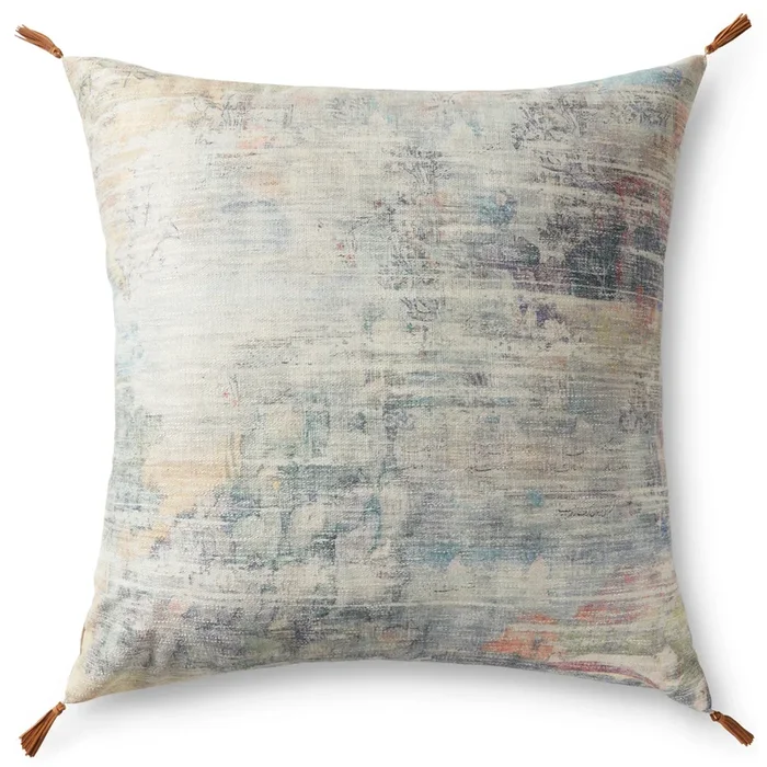Loloi Floor Pillows LFP0015 Machine Woven Transitional Pillow by Loloi