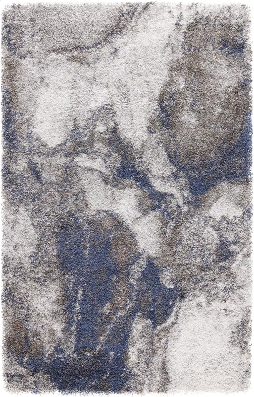 Lux Adrian Blue/Brown Rug