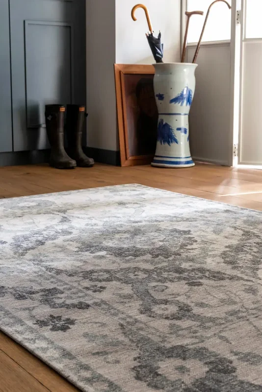 Newborough Laura Ashley Steel 081604 Rug