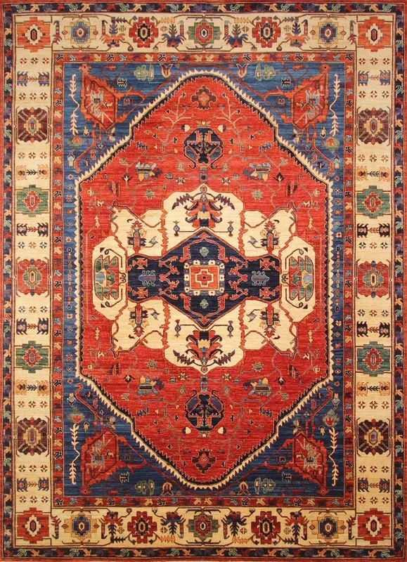 Nomad Rug (Heriz) (AR83657), Nomad (Heriz), 9-9 x 13-5