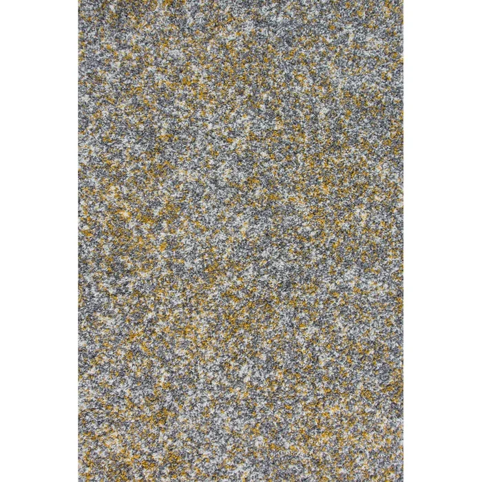 Ochre Luxurious Shaggy Living Room Rug