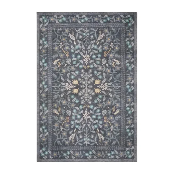 Rifle Paper Co. X Loloi/ Maison Nightingale Black Rug