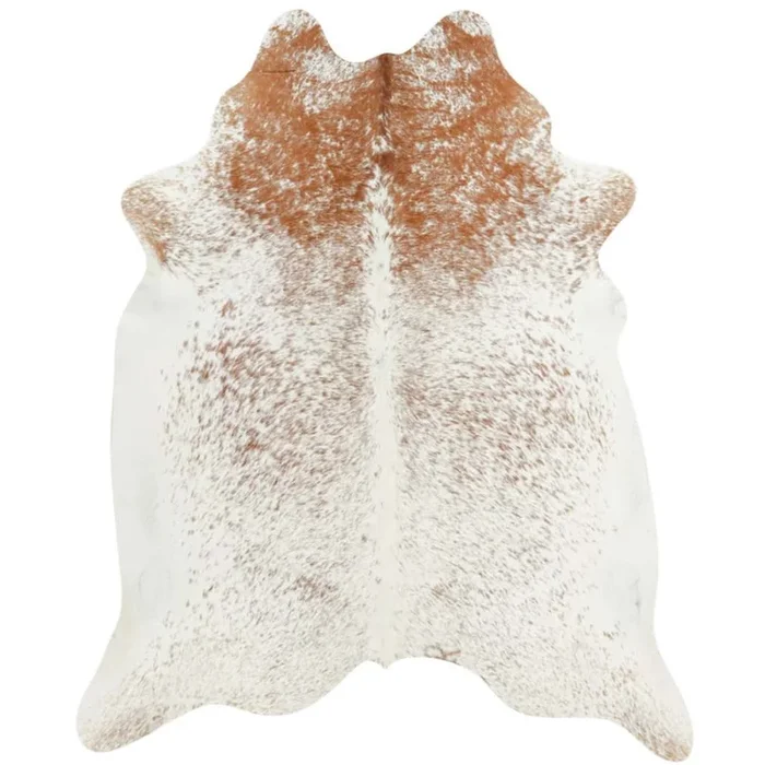 Salt & Pepper Brown Brazilian Cowhide Rug