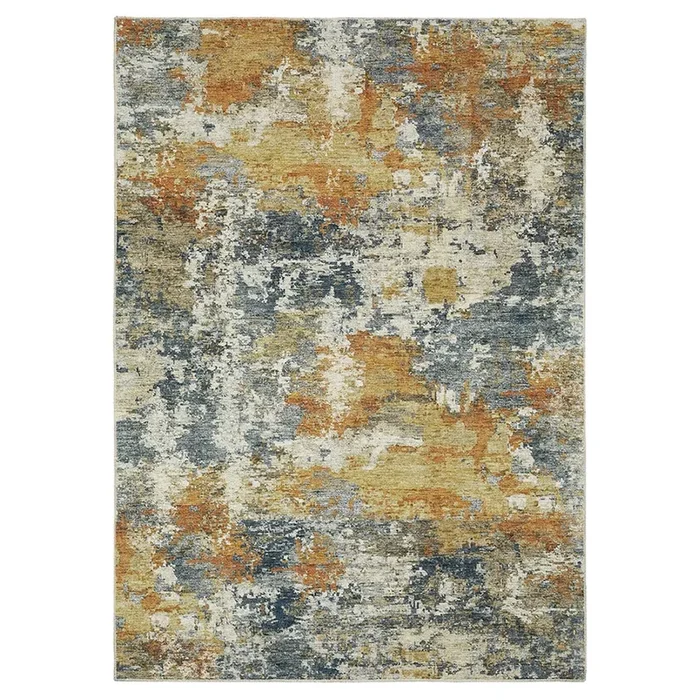 Santa Monica Collection Printed Area Rug #MAL05OW