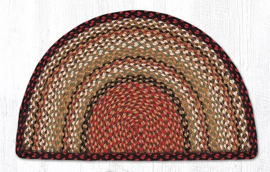 SC-319 Burgundy/Mustard/Ivory Braided Slice