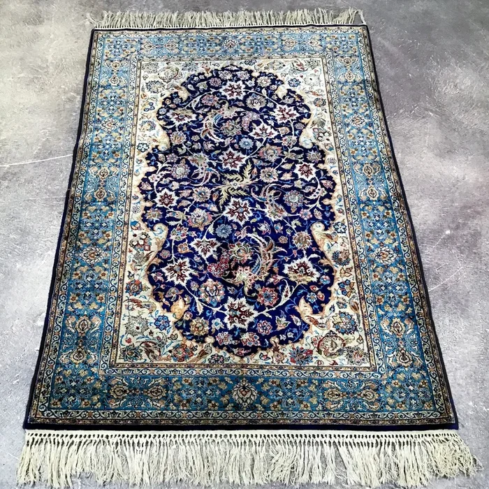 Silk Persian Isfahan, 3’7 x 5’9