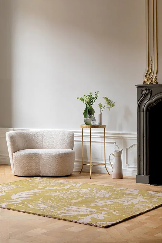 Ted Baker Baroque Yellow 162906 Rug
