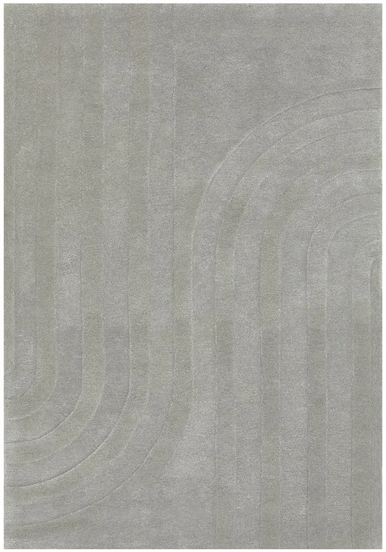 Trail Grey Hand tufted Wool Blend Floor rug