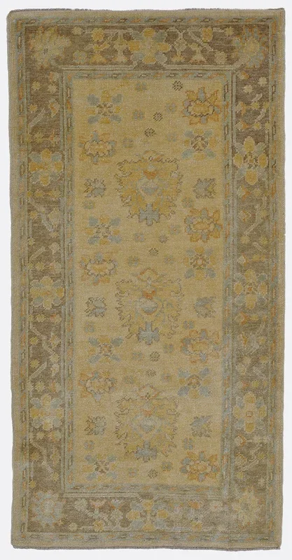 Turkish Oushak Rug – 3’5″ x 6’7″