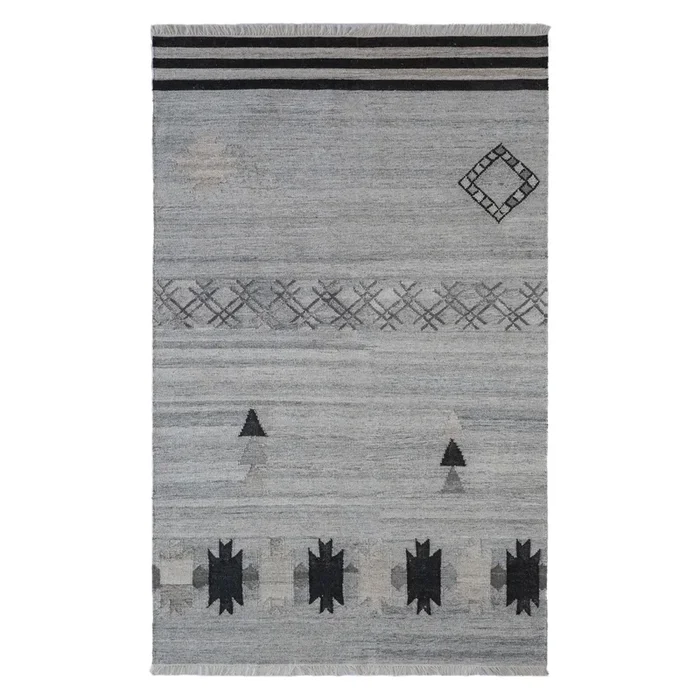 Vintage Moroc Black Gray