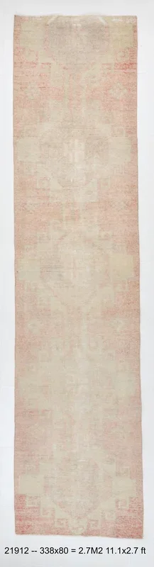 Vintage Runner Rug 2’7″ x 11’1″ ft